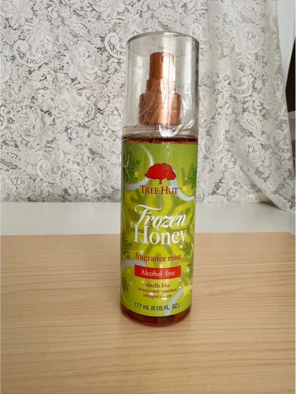 Tree Hut Frozen Honey Body Mist 6 oz Honeycomb Coconut Whipped Cream